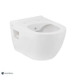 Seramiksan Ocean Plus Rim-out Açık Montaj Asma Klozet 36,9x52,1 cm Beyaz