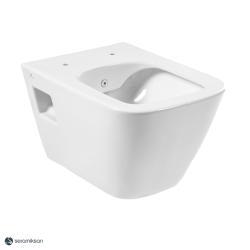 Seramiksan Saturn Rim-out Açık Montaj Asma Klozet 35,5x50 cm Beyaz