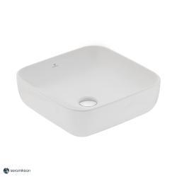 Seramiksan Form Mat Tezgah Üstü Lavabo 42 cm Beyaz
