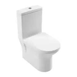 Serel Nita Duvara Dayalı Klozet + Serel 39 Cm Rezervuar NT02+6748 Beyaz
