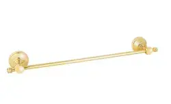 Serel Luna Uzun Havluluk Banyo Askısı Altın Gold Paslanmaz- Pirinç 140110006A Altın Görünümlü