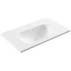 Serel Nita Etajerli Mobilya Dolap Uyumlu Lavabo 48x65 cm NT30TDS110H Beyaz