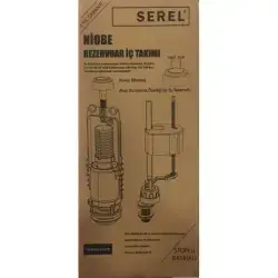 Serel Niobe Alttan Doldurmalı Rezervuar İç Takım (Start Stoplu) 150400400079
