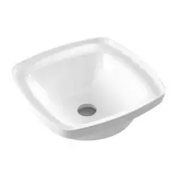 Serel Helios 46x46 cm Tezgah Üstü Çanak Lavabo HL36DXS110H Beyaz