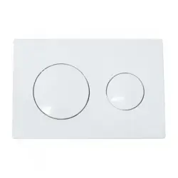 Serel Beyaz Panel Gömme Rezervuar Basma Butonu P400130