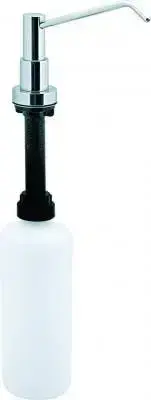 Serel Otel Ankastre 1 Lt Sıvı Sabunluk 140109024 Krom, cam