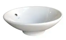 Serel Tezgah Üstü Çanak Lavabo Ø45 Cm 2002DSS000 Beyaz