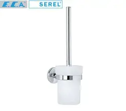 Serel Bianca Tuvalet Klozet Fırçalığı 140102012 Krom, cam