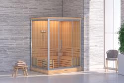 Shower Aura Wide Sauna — 160 x 170 cm