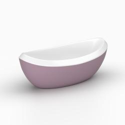 Shower Nubo Bağımsız Küvet — Colorful RAL 4009 Pastel Violet, Sistemsiz