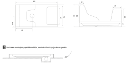 Shower Purify Abdest Ünitesi — 75 x 100 cm