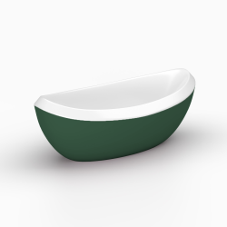 Shower Nubo Bağımsız Küvet — Colorful RAL 6035, Sistemsiz