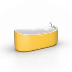 Shower Arges Bağımsız Küvet — Colorful Sarı, Bağımsız jakuzi sistem 1