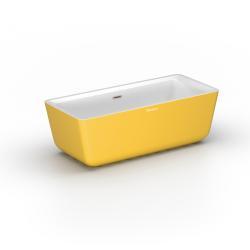 Shower West Bağımsız Küvet — Colorful Sarı, Bağımsız jakuzi sistem 1