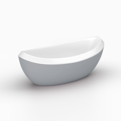 Shower Nubo Bağımsız Küvet — Colorful RAL 7035, Bağımsız jakuzi sistem 1