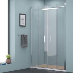 Shower Uranüs UR413 İki Duvar Arası 2 Sabit 2 Çalışır Duşakabin — 180 cm, Krom