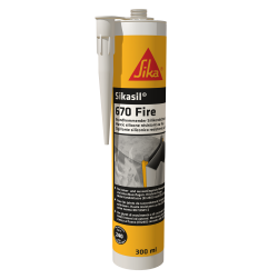Sika Sikasil-670 Fire Beyaz 600 ml