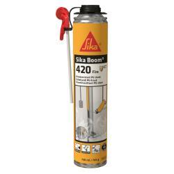 Sika Boom-420 Fire Pembe 750 ml Emniyet valfli basınçlı teneke kutu