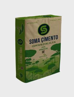 Soma Çimento CEM IV/B (P-W) 32,5 N Puzolanik Çimento Dökme