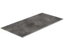 Serapool Pool Garden Anthracite Merdiven Kaymazı Sağ Bitiş
