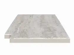 Serapool Silver Traverten Flex Izgara Köşesi