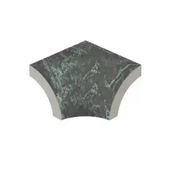 Serapool Verde Guatemala Dışbükey Ayak Porselen Parçası