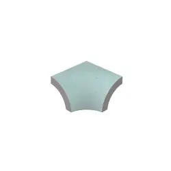 Serapool Relax Pastel Turquoise Dışbükey Ayak
