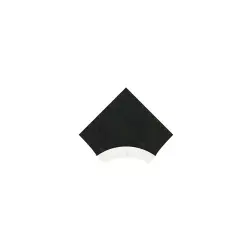 Serapool Relax Amazing Black İçbükey Ayak