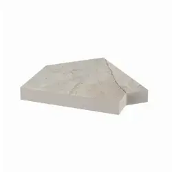 Serapool Beige Stone Monoblok Izgara 45° Köşe