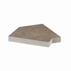 Serapool Natural Mocha Monoblok Izgara 45° Köşe