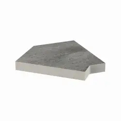 Serapool Pool Garden Grey Monoblok Izgara 45° Köşe