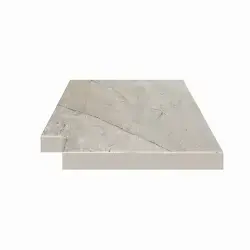 Serapool Beige Stone Monoblok Izgara 90° Köşe