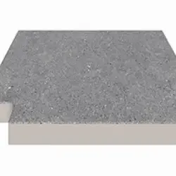 Serapool Cement Grey Monoblok Izgara 90° Köşe