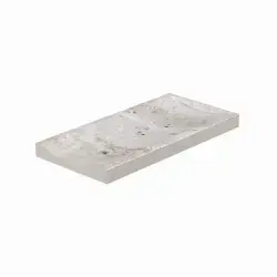 Serapool Silver Traverten Yağmur Kanalı Bitiş Parçası