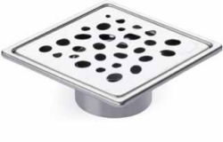 Sukar Line 9 10x10 cm Duş Süzgeci Alttan Çıkış Ø50 mm Çakıl Taşı Izgara Paslanmaz Komple Paslanmaz Çelik Kasa Sürme Yalıtım Köprülü uygulama örneği