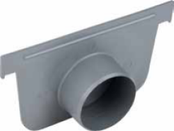 Sukar Kanal Yan Kapağı 8x50x7 cm Gri 1081-2594022-11