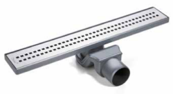 Sukar Line 4E 60 cm Duş Kanalı Ø50 mm Cube Izgara Paslanmaz Plastik Kasa Yalıtım Eteksiz