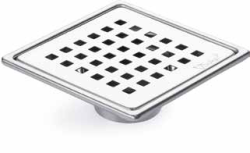 Sukar Line 9 15x15 cm Duş Süzgeci Alttan Çıkış Ø50 mm Kare Izgara Paslanmaz Komple Paslanmaz Çelik Kasa Sürme Yalıtım Köprülü uygulama örneği