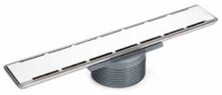 Sukar Line 7 20 cm Duş Kanalı Ø50 mm Plain Izgara Paslanmaz Yüksekliği Ayarlanabilir Her Türlü Yalıtıma Uyumlu