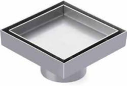 Sukar Line 9 10x10 cm Duş Süzgeci Alttan Çıkış Ø50 mm Seramik Uyumlu Izgara Paslanmaz Komple Paslanmaz Çelik Kasa Sürme Yalıtım Köprülü uygulama örneği
