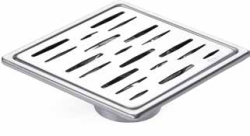 Sukar Line 9 15x15 cm Duş Süzgeci Alttan Çıkış Ø50 mm Rain Izgara Paslanmaz Komple Paslanmaz Çelik Kasa Sürme Yalıtım Köprülü uygulama örneği