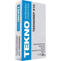TEKNO Teknorep 510 Doğal Hidrolik Kireç Esaslı Sıva Kırık Beyaz 20 kg