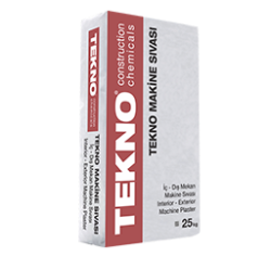 TEKNO Makine Sıvası Gri 25 kg
