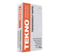 TEKNO Teknogrout Rapid Rötresiz Akıcı Grout Harcı Gri 25 kg