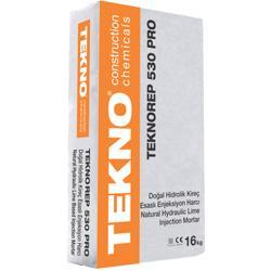 TEKNO Teknorep 530 Pro Doğal Hidrolik Kireç Esaslı Harç Sütlü Kahve 16 kg