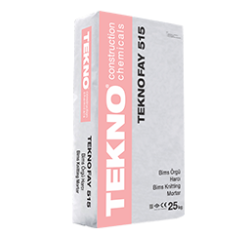 TEKNO Teknofay 515 Tuğla Yapıştırma Harcı Gri 25 kg