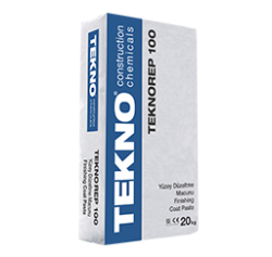 TEKNO Teknorep 100 Çimento Esaslı Düzeltme Macunu Gri 20 kg