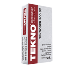 TEKNO Teknoser 300 SC Silisyum Karbür Yüzey Sertleştirici Yeşil 25 kg