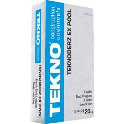 TEKNO Teknoderz Ex Pool Havuzlar için Silikonlu Fleks Derz Dolgu Beyaz 20 kg