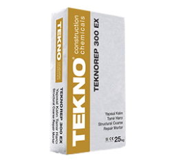 TEKNO Teknorep 300 Ex Kalın Tamir Harcı Gri 25 kg